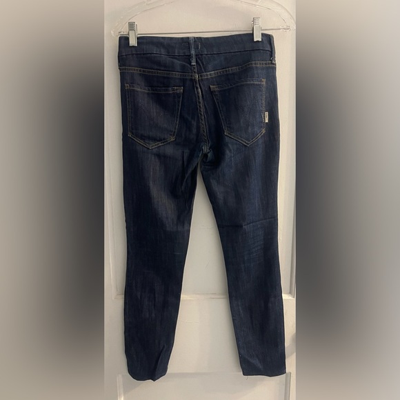 MOTHER Jeans The Looker Joyride Skinny Jeans Groovin Dark Wash Womens Size 25 - Picture 4 of 4